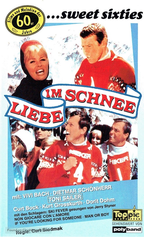 Ski Fever - German VHS movie cover