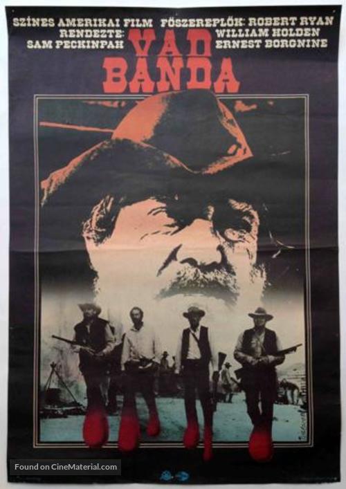 The Wild Bunch - Hungarian Movie Poster