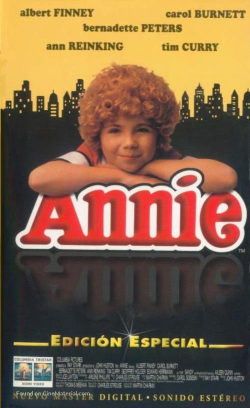 Annie - DVD movie cover