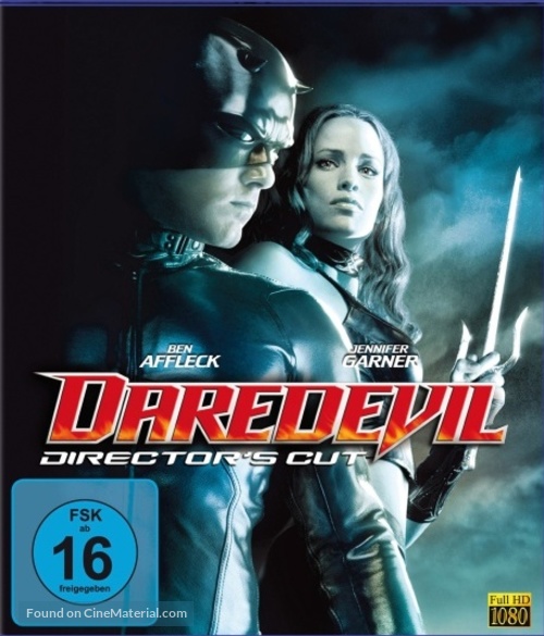 Daredevil - German Blu-Ray movie cover