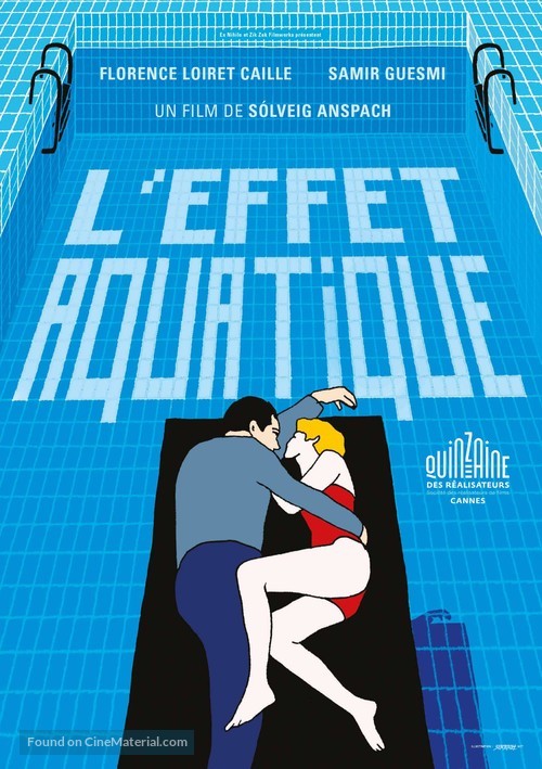 L&#039;effet aquatique - French Movie Poster