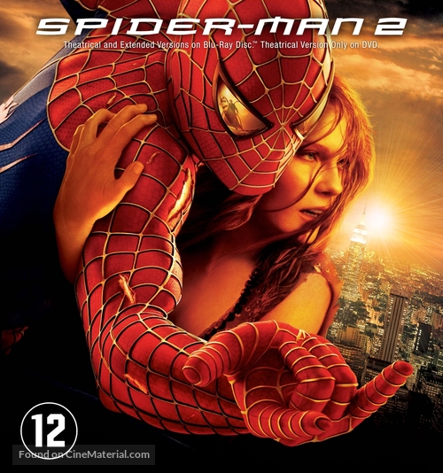 Spider-Man 2 - Dutch DVD movie cover