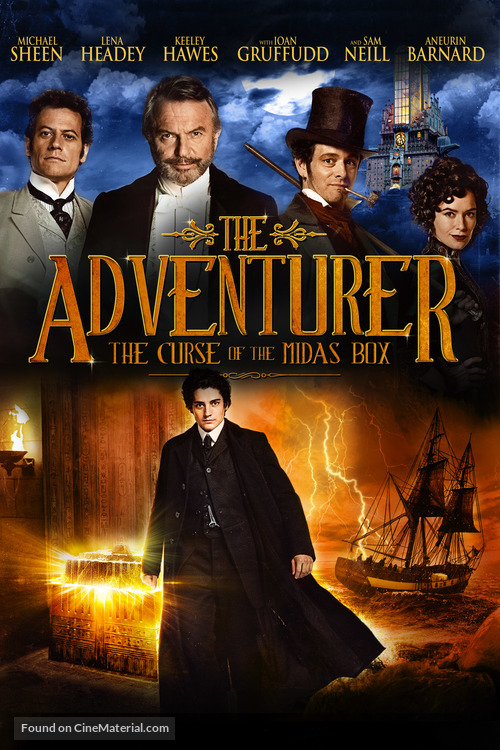 The Adventurer: The Curse of the Midas Box - DVD movie cover