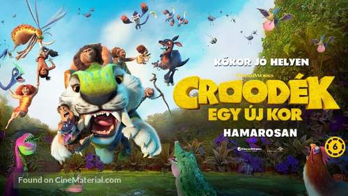 The Croods: A New Age - Hungarian Movie Poster