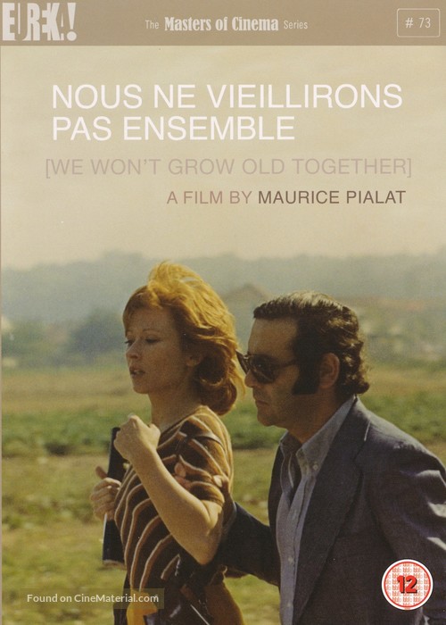 Nous ne vieillirons pas ensemble - British DVD movie cover