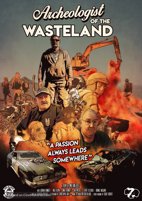 Archeologist of the Wasteland - International Movie Poster