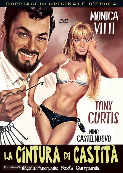 La cintura di castit&agrave; - Italian DVD movie cover