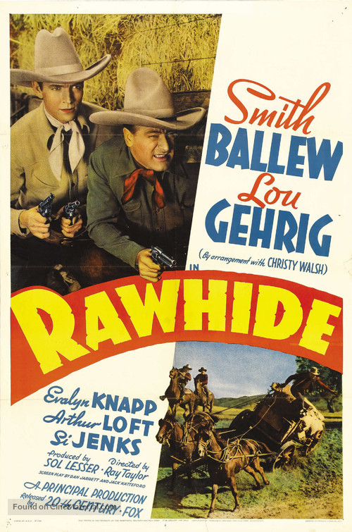 Rawhide - Movie Poster