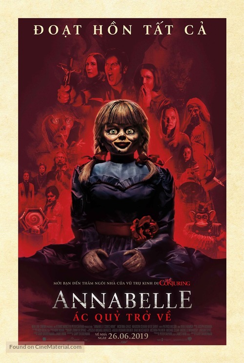 Annabelle Comes Home - Vietnamese Movie Poster