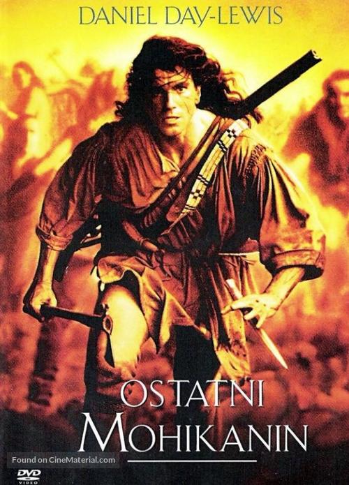 The Last of the Mohicans - Polish DVD movie cover