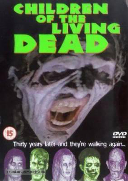 Children of the Living Dead - British DVD movie cover