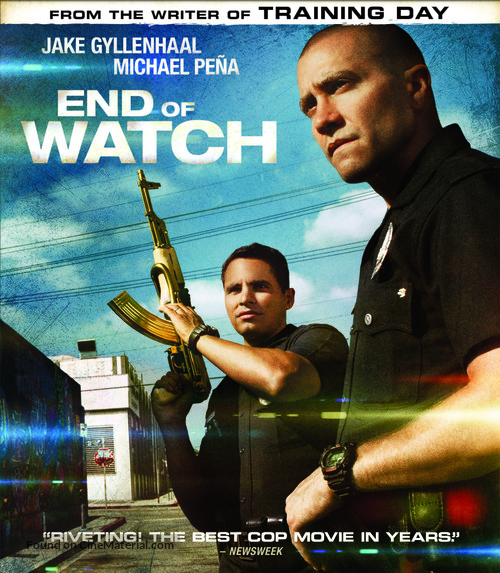 End of Watch - Blu-Ray movie cover