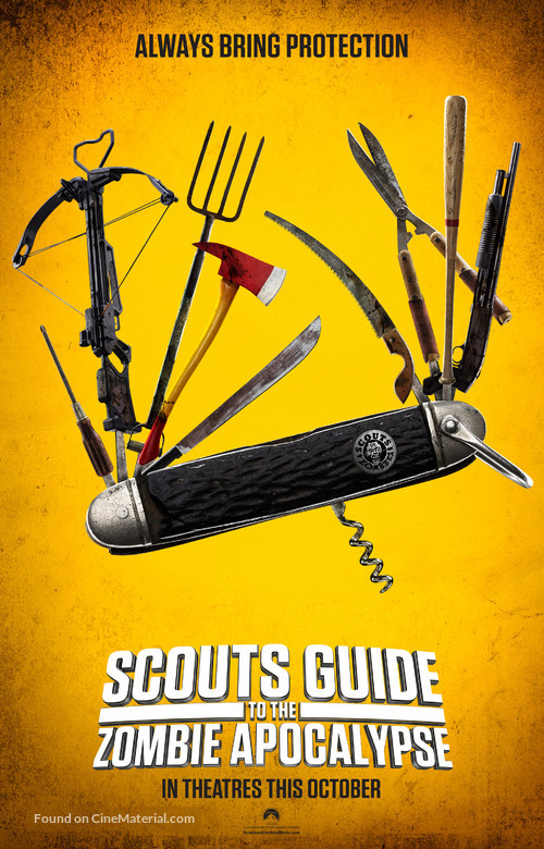 Scouts Guide to the Zombie Apocalypse - Movie Poster