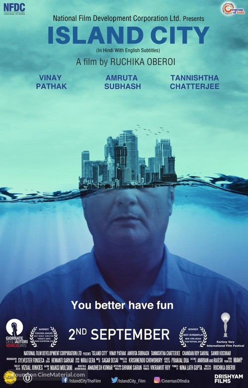 Island City - Indian Movie Poster