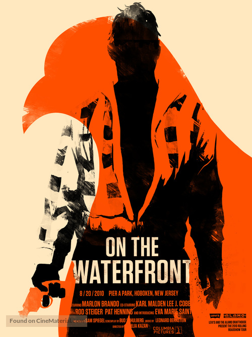 On the Waterfront - Homage movie poster