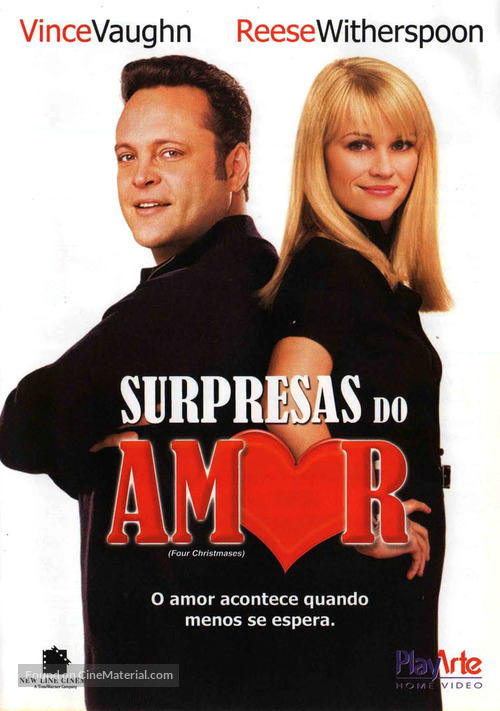 Four Christmases - Brazilian Movie Poster