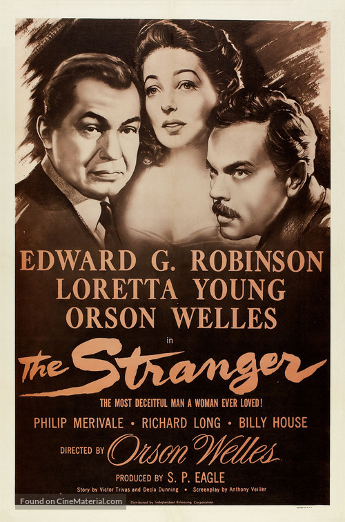 The Stranger - Re-release movie poster