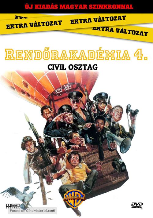 Police Academy 4: Citizens on Patrol - Hungarian Movie Cover