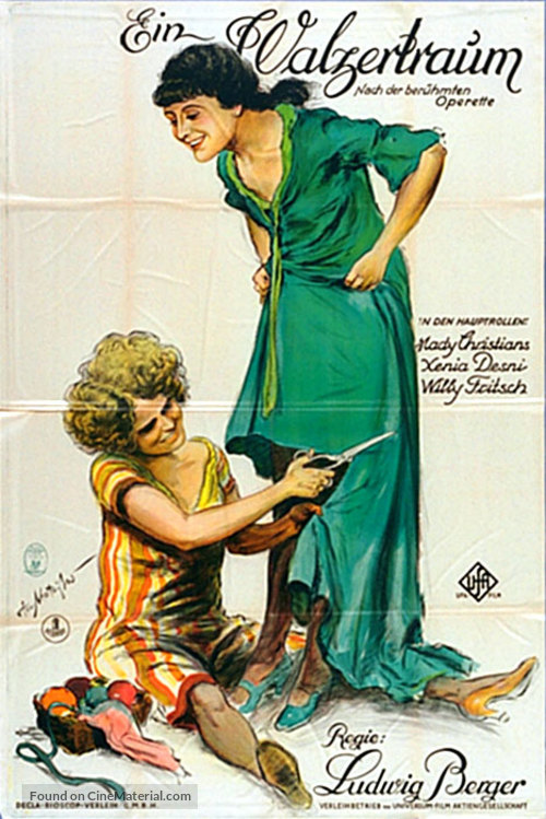 Ein Walzertraum - German Movie Poster