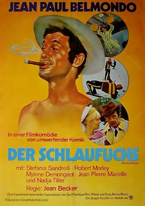 Tendre voyou - German Movie Poster