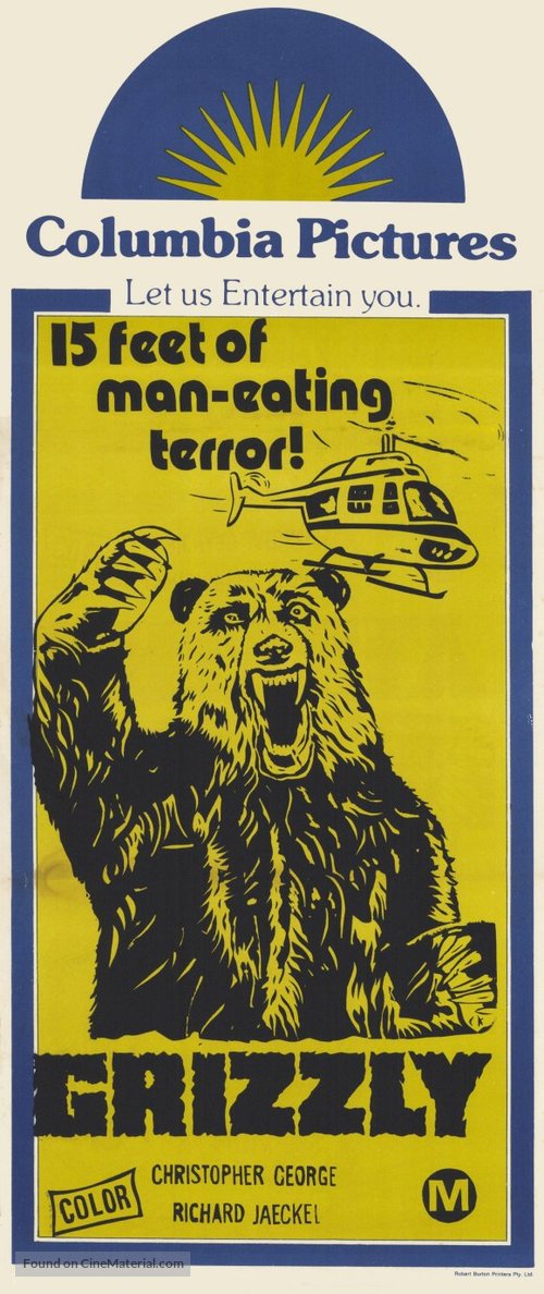 Grizzly - Australian Movie Poster