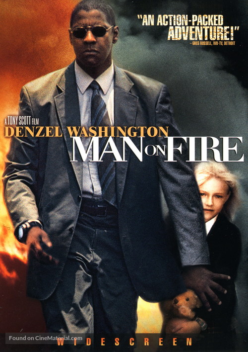 Man on Fire - DVD movie cover