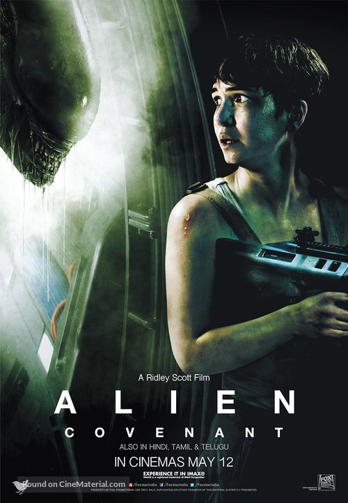 Alien: Covenant - Indian Movie Poster