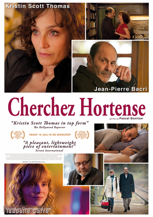 Cherchez Hortense - Dutch Movie Poster