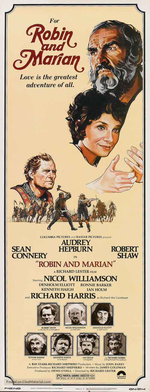 Robin and Marian - Movie Poster