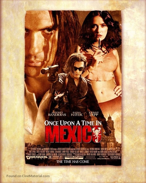 Once Upon A Time In Mexico - Movie Poster