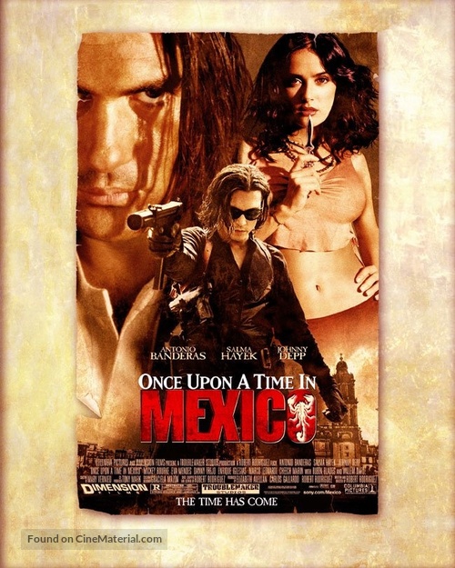 Once Upon A Time In Mexico - Movie Poster