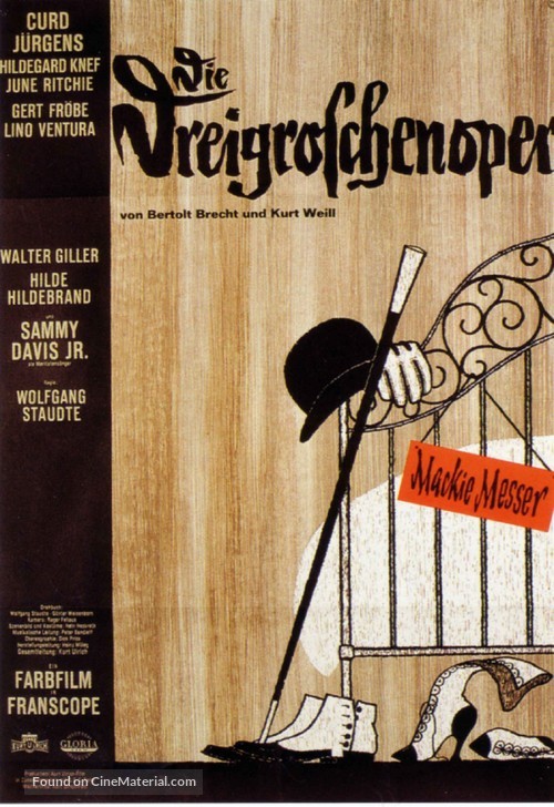 Die Dreigroschenoper - German Movie Poster