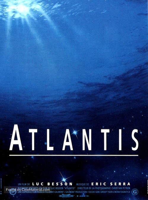 Atlantis - French Movie Poster