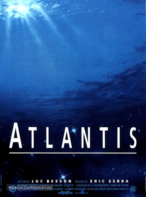 Atlantis - French Movie Poster