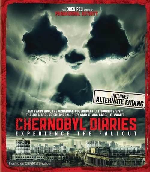 Chernobyl Diaries - Blu-Ray movie cover