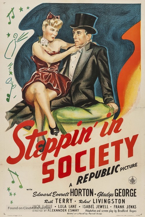 Steppin&#039; in Society - Movie Poster