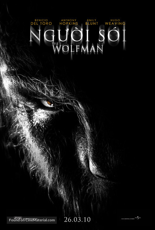 The Wolfman - Vietnamese Movie Poster