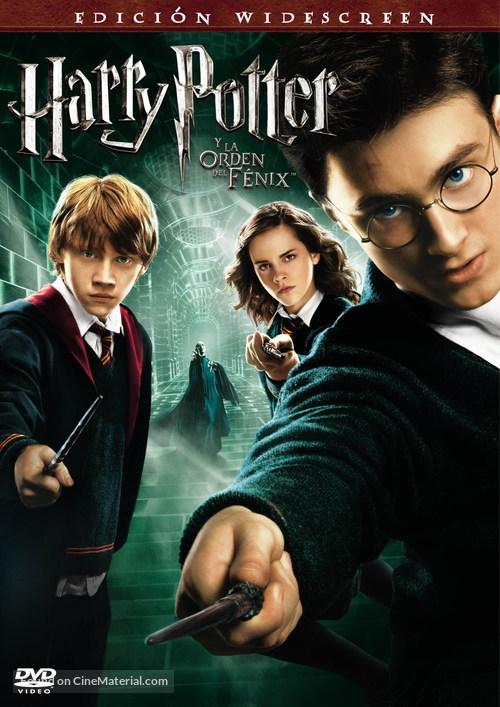 Harry Potter and the Order of the Phoenix - Spanish DVD movie cover