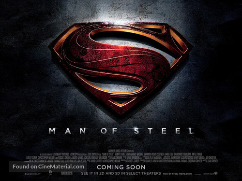 Man of Steel - British Movie Poster