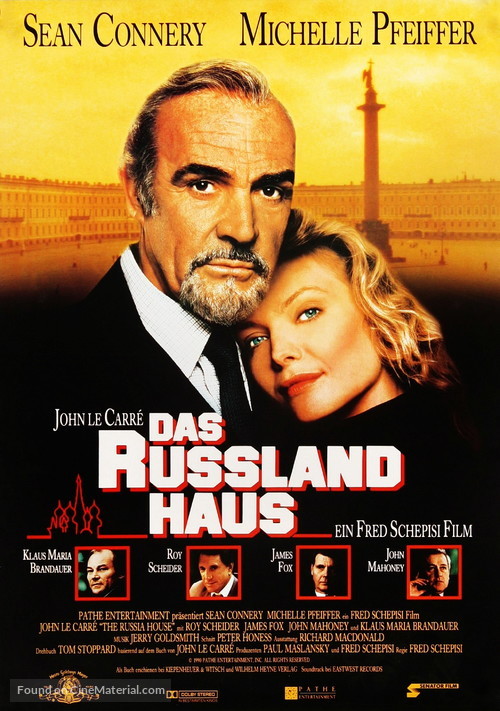 The Russia House - German Movie Poster
