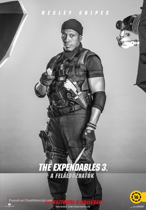 The Expendables 3 - Hungarian Movie Poster