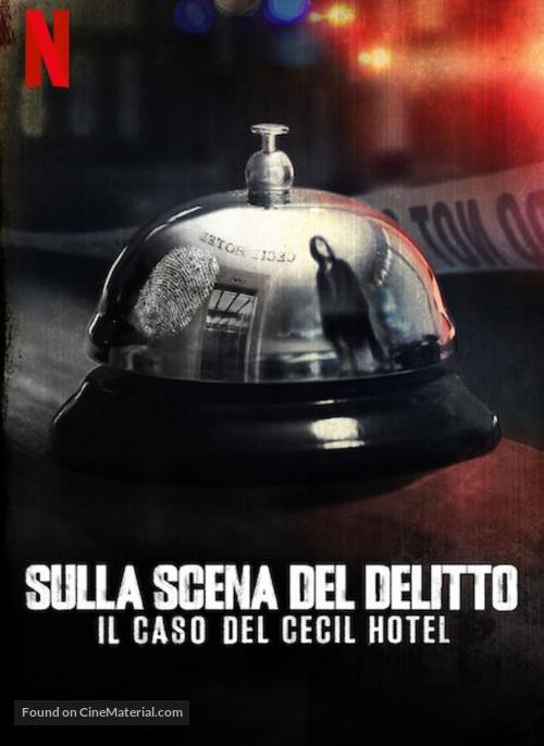 &quot;Crime Scene: The Vanishing at the Cecil Hotel&quot; - Italian Video on demand movie cover