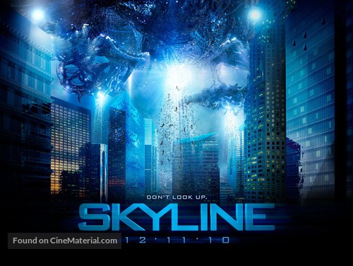 Skyline - British Theatrical movie poster
