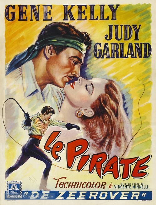 The Pirate - Belgian Movie Poster