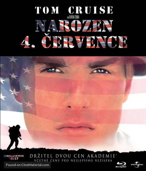 Born on the Fourth of July - Czech Blu-Ray movie cover