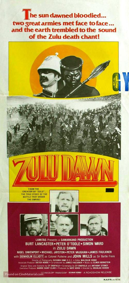 Zulu Dawn - Australian Movie Poster