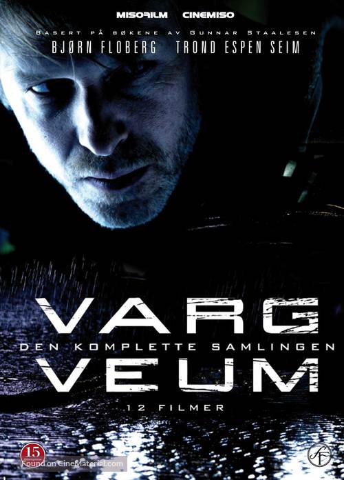 Varg Veum - Begravde hunder - Norwegian DVD movie cover