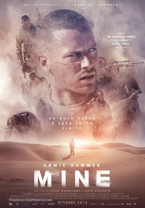 Mine - Italian Movie Poster