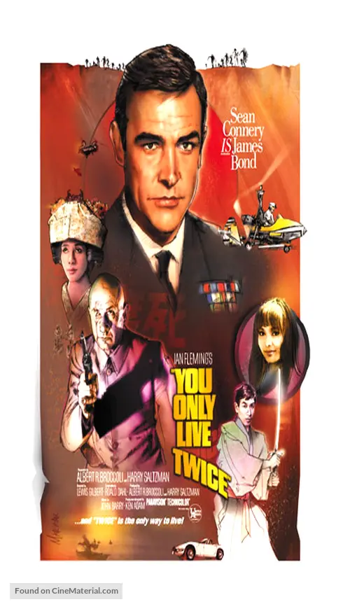 You Only Live Twice 1967 Movie Poster You Only Live Twice 1967 Movie Poster