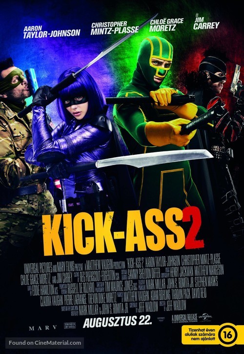 Kick-Ass 2 - Hungarian Movie Poster